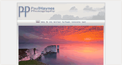 Desktop Screenshot of paulhaynesphotography.co.uk