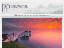 Tablet Screenshot of paulhaynesphotography.co.uk